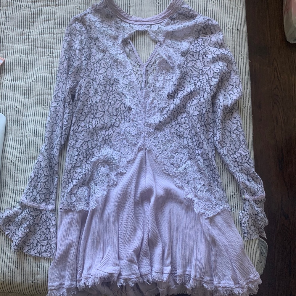 Free People Lace Tunic